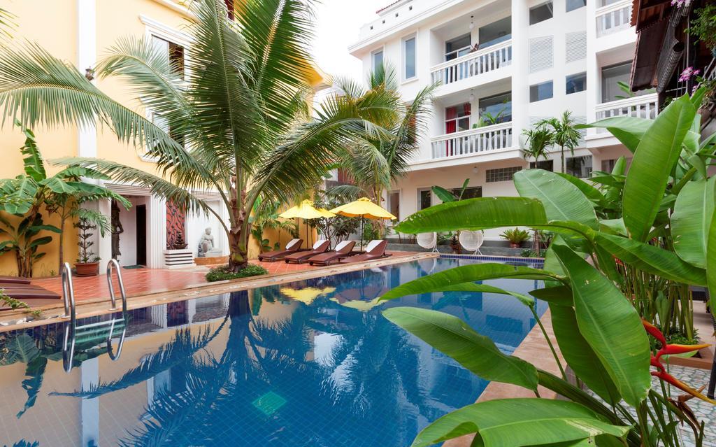 Hotel Paris Angkor Boutique Siem Reap Esterno foto