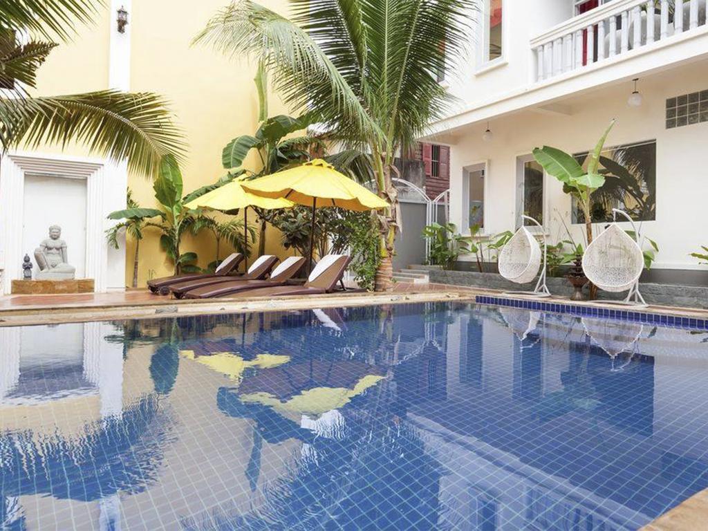 Hotel Paris Angkor Boutique Siem Reap Esterno foto